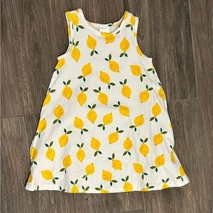 Hanna Andersson lemon swing dress 3T